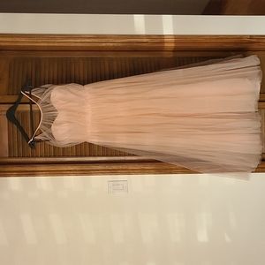 Sorella Vita long elegant dress.size 12 (fits size 8-10) pink.